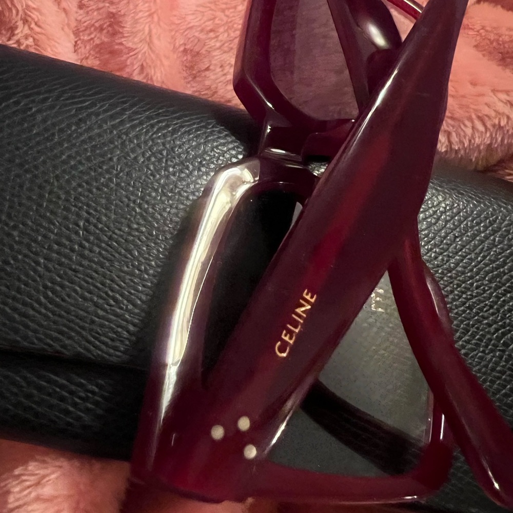 Celine Red sunglasses